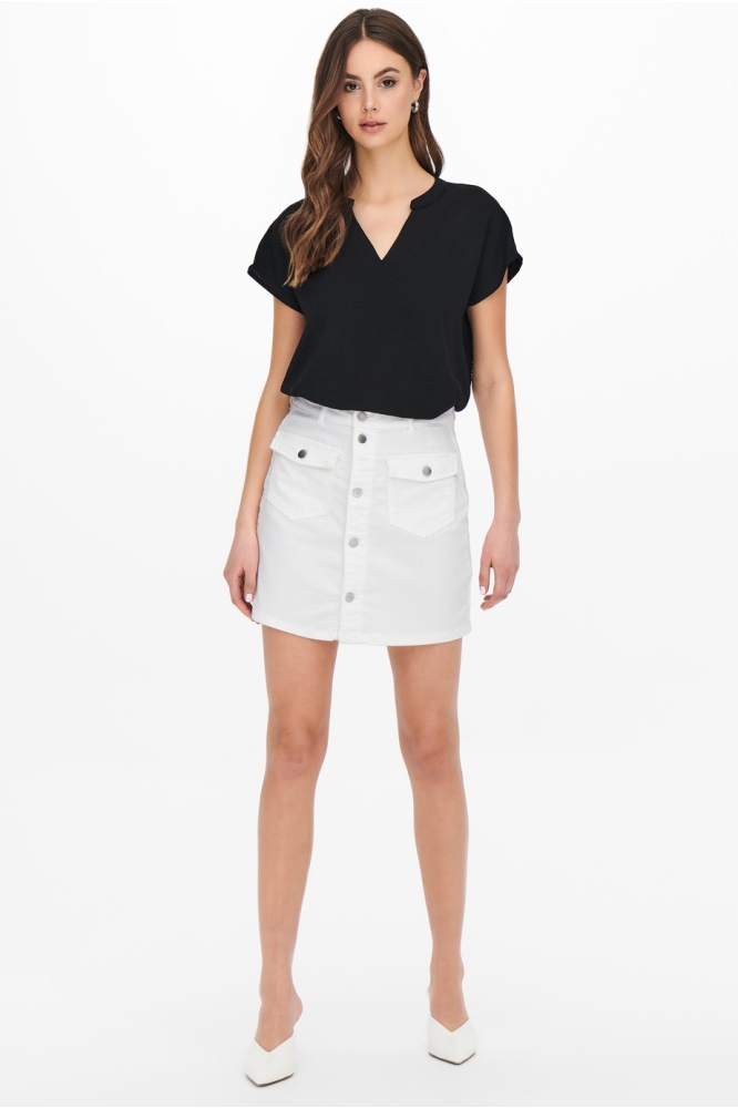 JDYLION S/S TOP WVN NOOS 15249287 Black